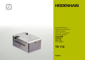 HEIDENHAIN TD 110 Operating Instructions Manual