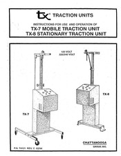 Chattanooga TX-7 Instructions For Use And Operation