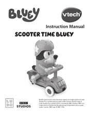 VTech LUDO BLUEY SCOOTER TIME Instruction Manual