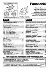 Panasonic NI-W750TS Operating Instructions Manual