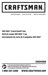 Craftsman CMCM300 Instruction Manual