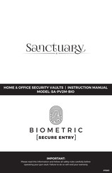 Sanctuary SA-PV2M-BIO Instruction Manual