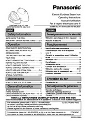 Panasonic NI-WL600 Operating Instructions Manual