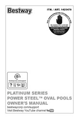 Bestway PLATINUM POWER STEEL 1425470 Owner's Manual