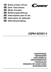 Candy CDPM 85353 X User Instructions