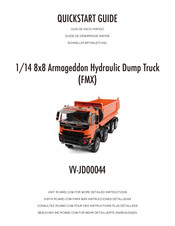 Rc4Wd 1/14 8x8 Armageddon Hydraulic Dump Truck (FMX) Quick Start Manual