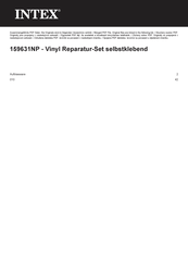 Intex 159631NP Manual