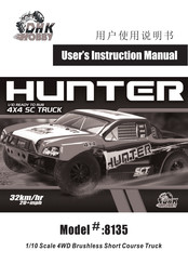 DHK Hobby HUNTER 8135 User Instruction Manual