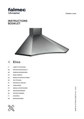 FALMEC Elios ELIAN90H3 Instruction Booklet