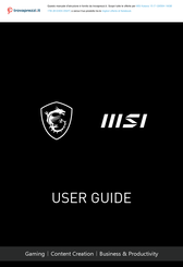 MSI Katana 15 User Manual