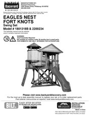 Backyard Discovery EAGLES NEST FORT KNOTS Manual