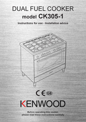Kenwood CK305-1 Instructions For Use Manual
