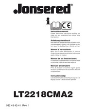 Jonsered LT2218CMA2 Instruction Manual