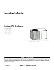 Trane 4TCA4024A1000A Installer's Manual
