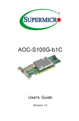 Supermicro AOC-S100G-b1C User Manual