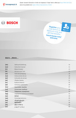 Bosch BGC1 Series Instruction Manual