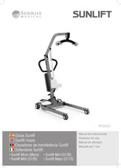 Sunrise Medical Sunlift Micro Directions For Use Manual