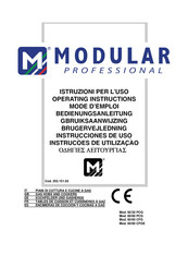 Modular 60/60 CFGE Operating Instructions Manual