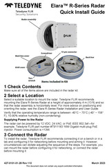 Teledyne FLIR Elara R Series Quick Install Manual