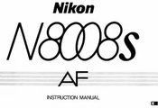 Nikon AF N8008S Instruction Manual