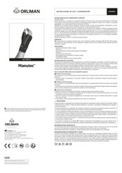 Orliman Manutec MFP-91 Use And Maintenance Instructions