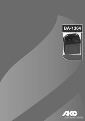 AKO-Agrartechnik BA-1364 Instruction Manual