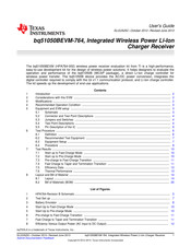 Texas Instruments bq51050BEVM-764 User Manual