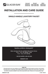 Glacier bay 1003010613 Installation And Care Manual