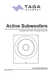 Taga Harmony Thunder SW-15D Instruction Manual