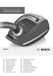 Bosch BSGL5ZOOO1 Operating Instructions Manual