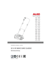 AL-KO 32.5 VE Basic Care Classic Manual