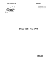 Orbit Research Orion TI-84 Plus Faq
