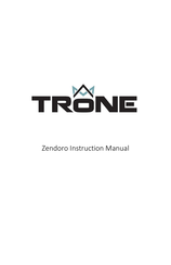 TRONE Zendoro ZETBCDER-12.WH Instruction Manual