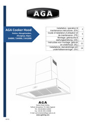 AGA SH1090 Installation, Operation & Maintenance Instructions Manual