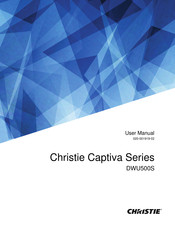 Christie DWU500S User Manual