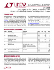 Linear Technology LTM2886 Demo Manual