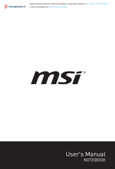 MSI Creator 15 A10SD-490XES User Manual