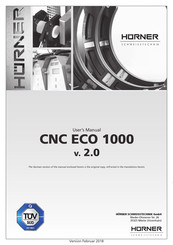 HURNER CNC ECO 1000 User Manual