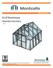Riverstone Networks Monticello 160701V Assembly Instructions Manual