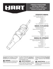 HART HTAXA22VNM Operator's Manual