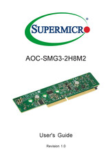Supermicro AOC-SMG3-2H8M2 User Manual