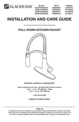 Glacier bay 1008089071 Installation And Care Manual