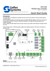 Saflec Systems SDC-650 Quick Start Manual