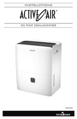 Hydrofarm ACTIVE AIR AADHC95P Instructions Manual