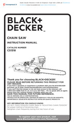 Black decker CS1518 Manuals ManualsLib