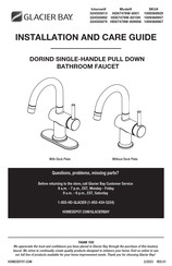 Glacier bay DORIND HD67478W-6010H Installation And Care Manual