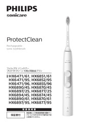 Philips Sonicare ProtectClean HX6890/45 Manual