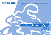 Yamaha Fazer 8 2014 Owner's Manual
