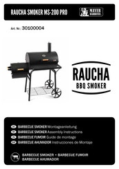 Mayer Barbecue RAUCHA MS-200 PRO Assembly Instructions Manual