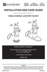 Glacier bay HD67109W-8096H Installation And Care Manual